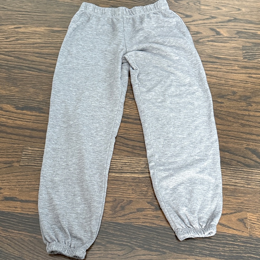 Kids' Cozy Gray Joggers